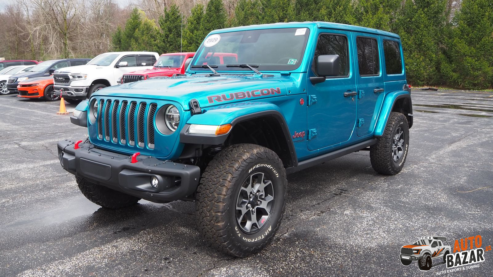 2020 Jeep Wrangler Rubicon, Buy 63075$, 2020 Jeep Wrangler Unlimited  Rubicon 4x4  Diesel Bikini Blue