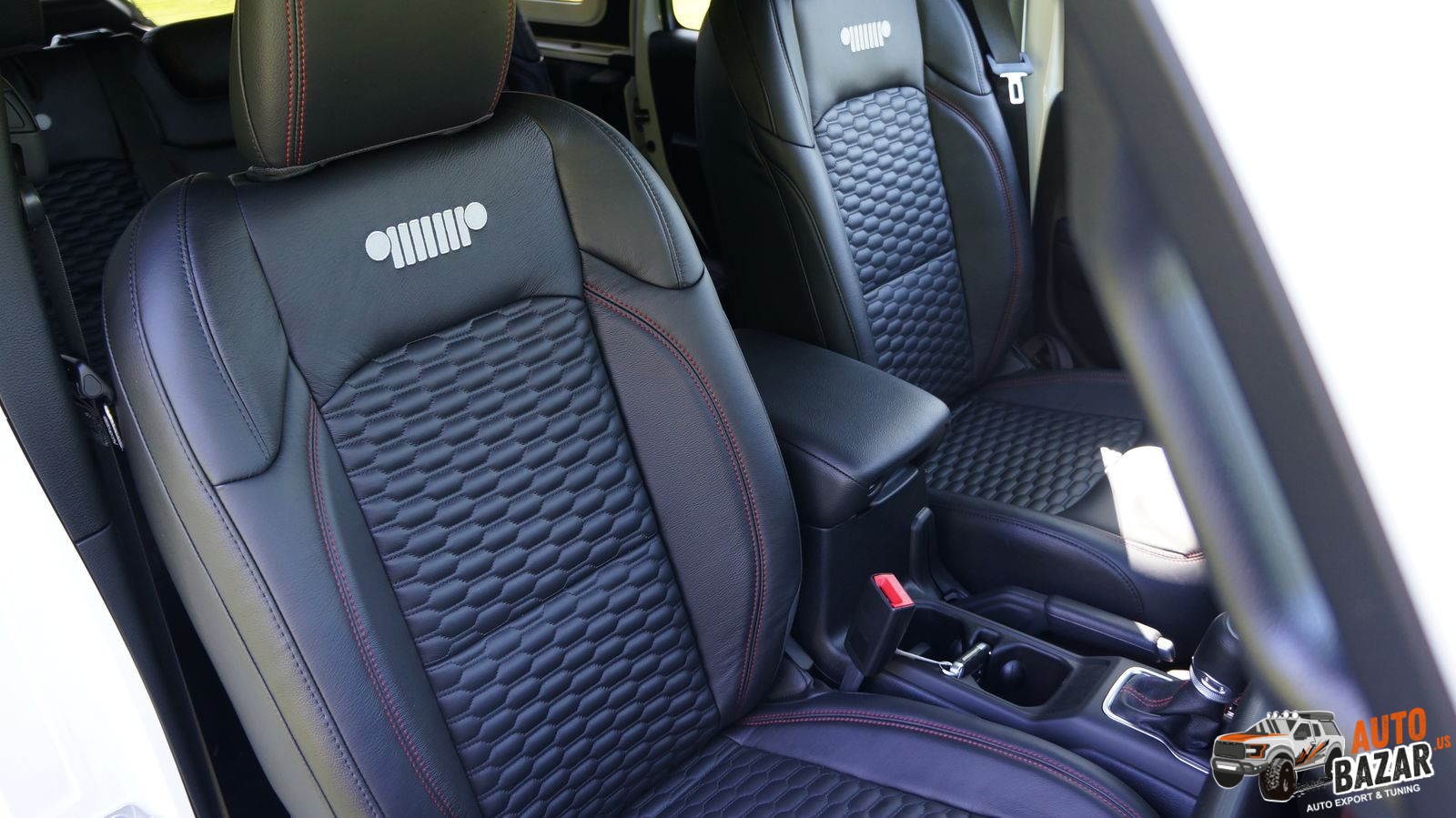 mopar stitched leather black wrangler